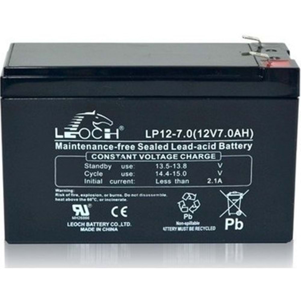 Akü Leoch 12V 7A