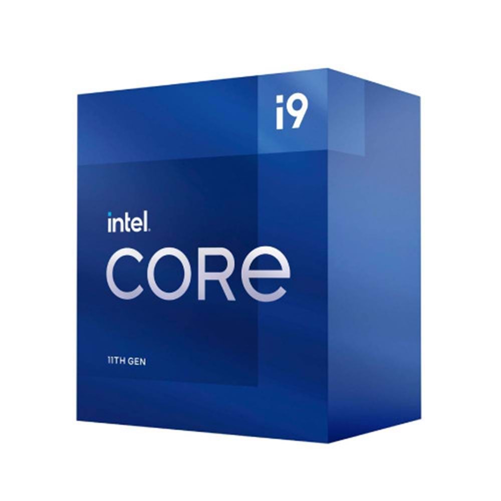 İŞLEMCİ INTEL i9-11900 2.5 GHZ 5.2GHZ 16MB 11.nesil LGA 1200P - TRAY