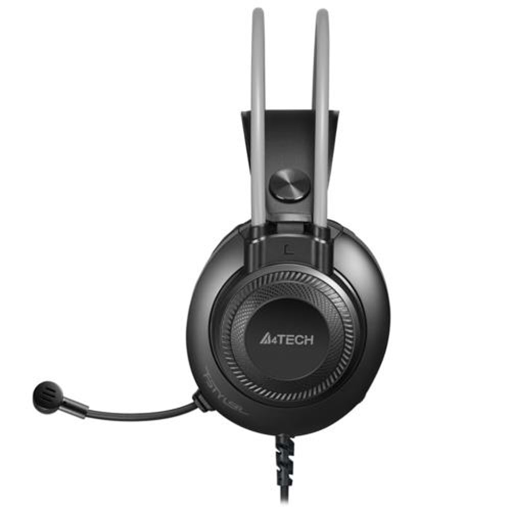 KULAKLIK A4TECH FH-200U Mikrofonlu Gri USB