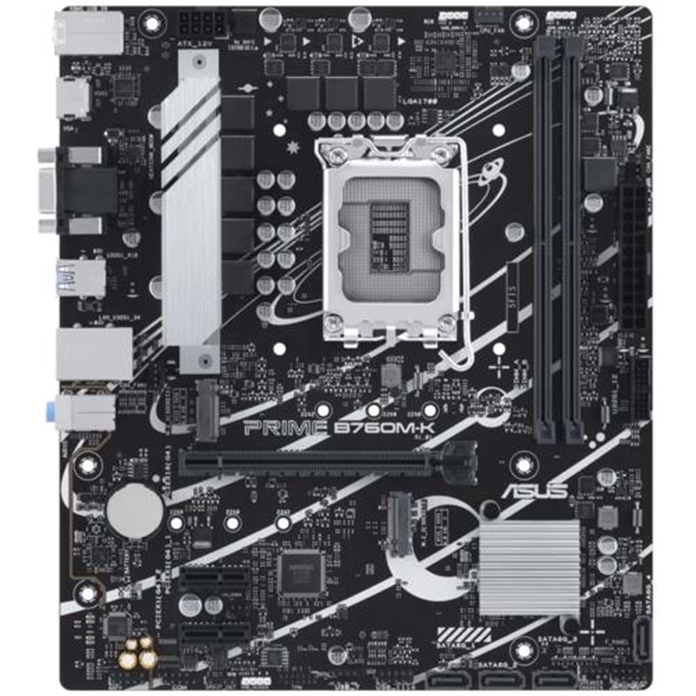 Anakart Asus Prime B760M-K Ddr5 1700P