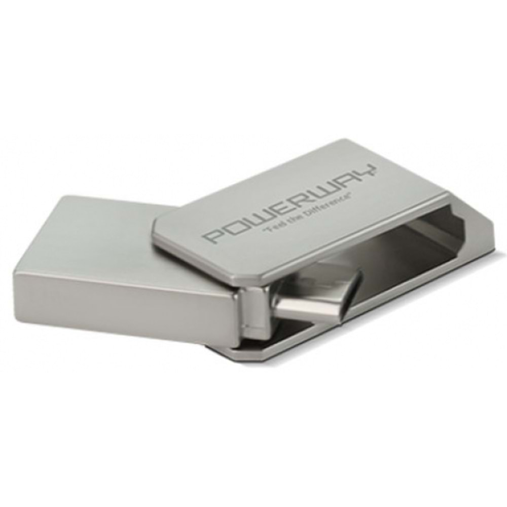 USB BELLEK POWERWAY 32GB OTG TYPE C