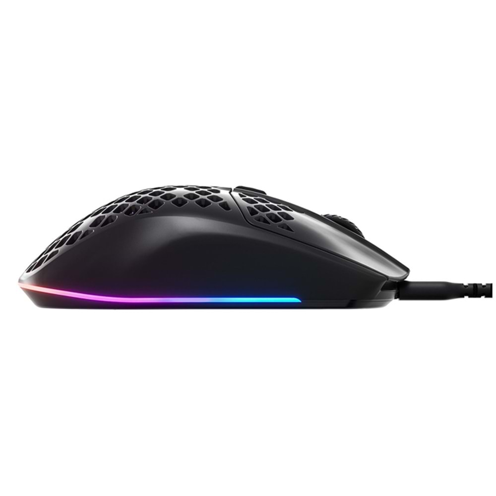 MOUSE STEELSERIES Aerox 3 SSM62611 Onyx 8500 CPI 6 Tuş RGB