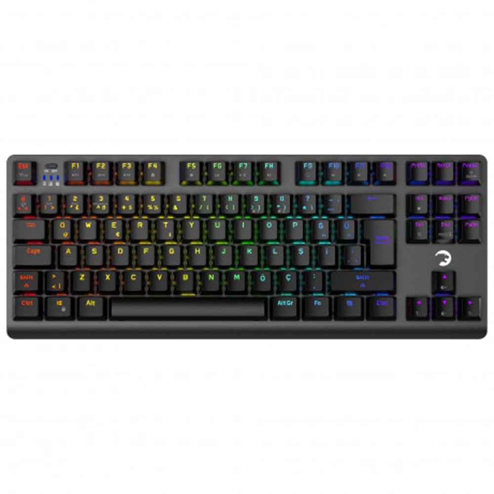 Klavye Gamepower Eva 7 Red Switch 88 TUŞ Mekanik Kablosuz Tr Layout