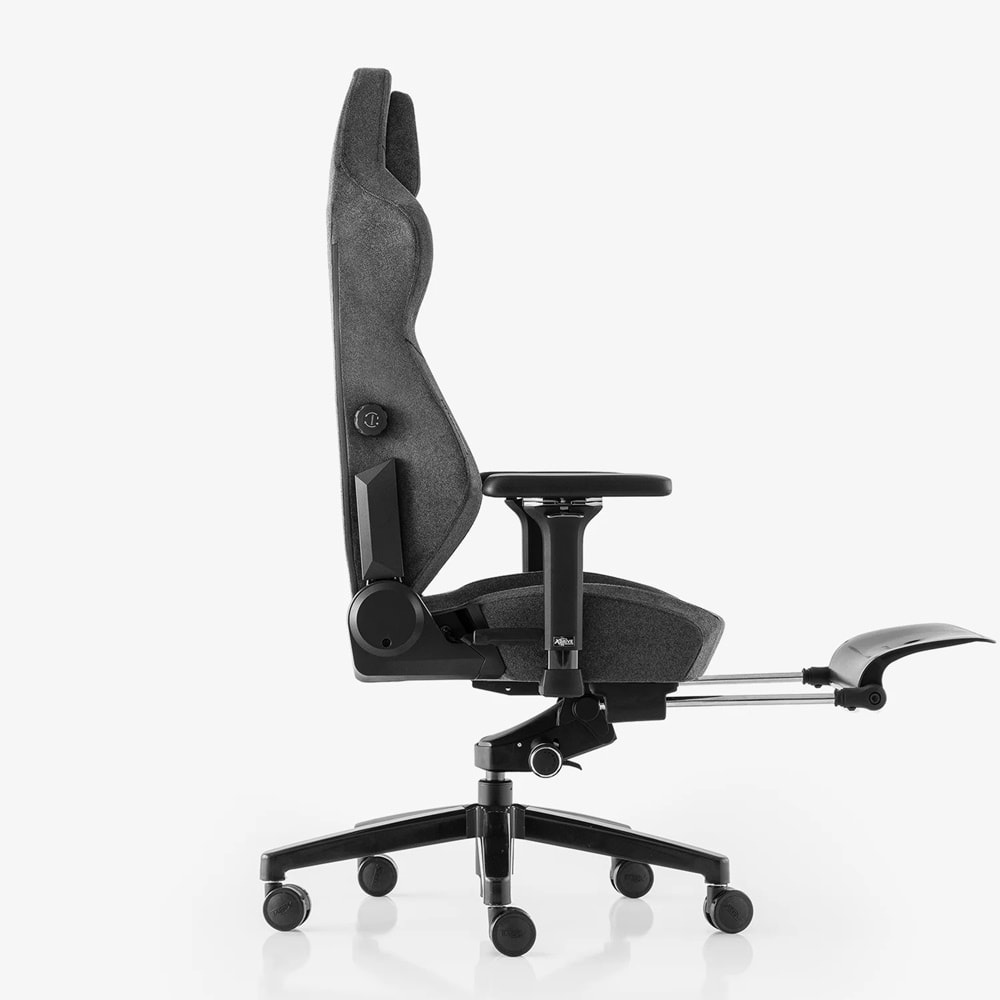 Koltuk Xdrive Anka Ayak Uzatmalı Kumaş Gri Oyuncu Koltuğu