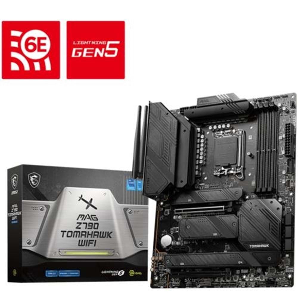 Anakart Msi Mag Z790 Tomahawk Wifi Ddr5 S+V+Gl 1700P