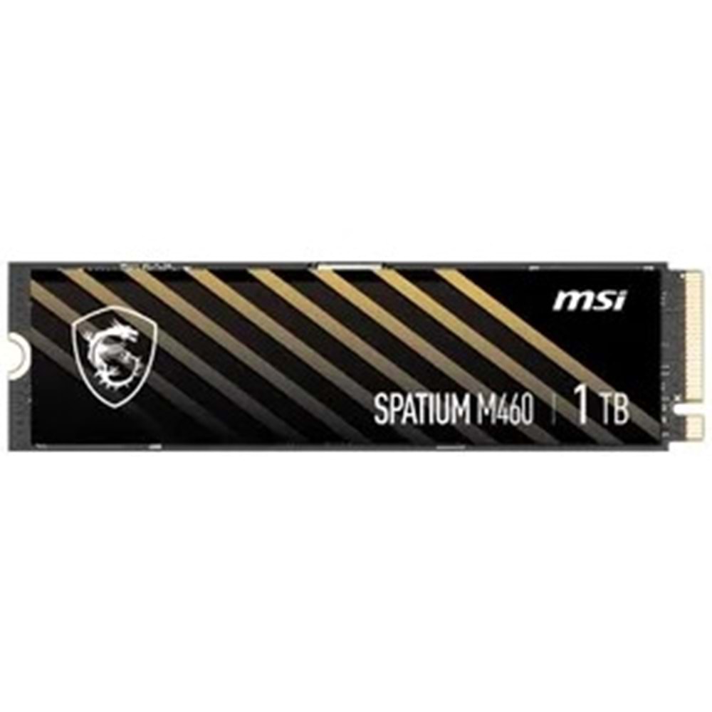 SSD MSI 1TB SPATIUM M460 PCIE 4.0 NVME M.2 5000MB/s-4500MB/s