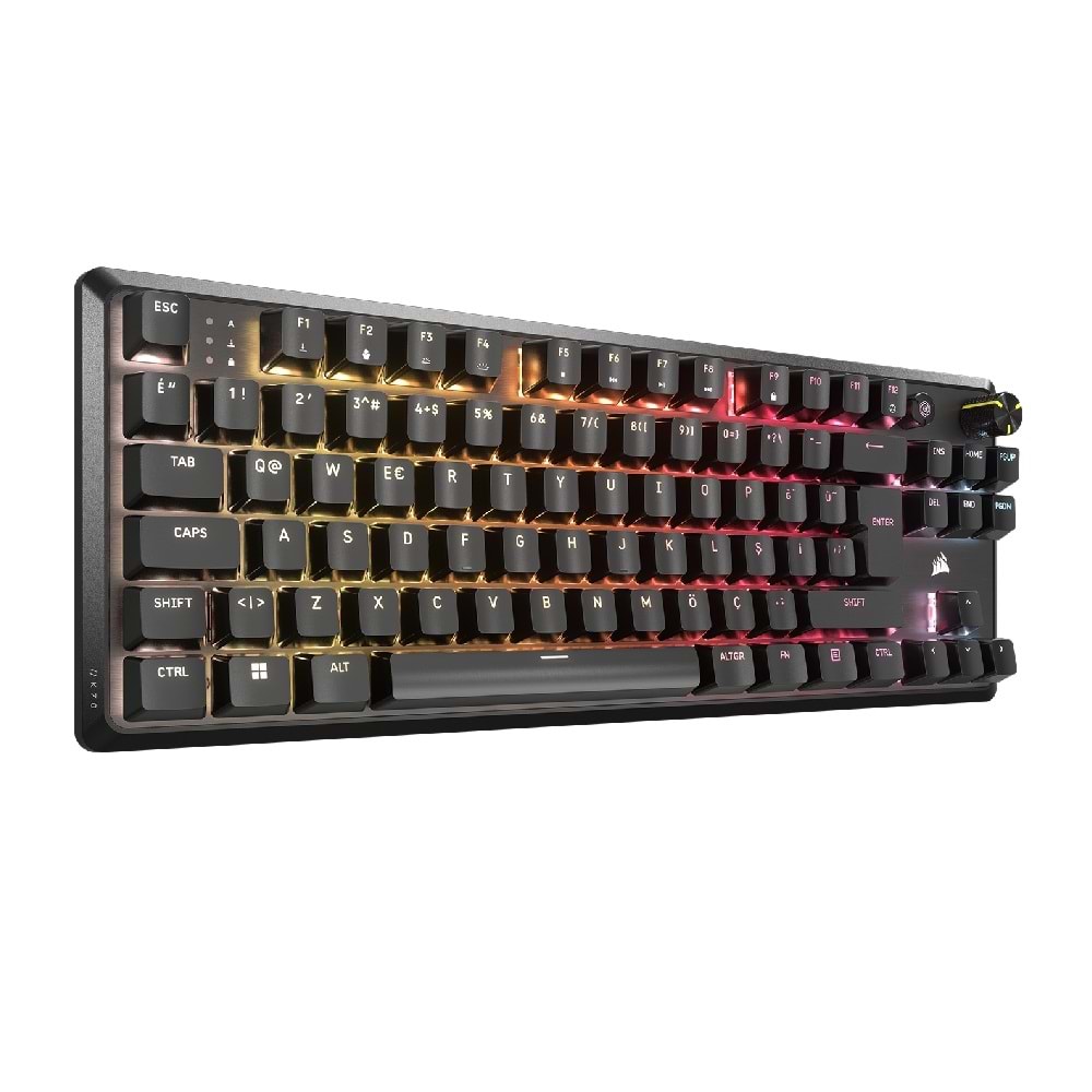 KLAVYE CORSAIR K70 CORE TKL RGB RED V2 CH-911911E-TR LAYOUT