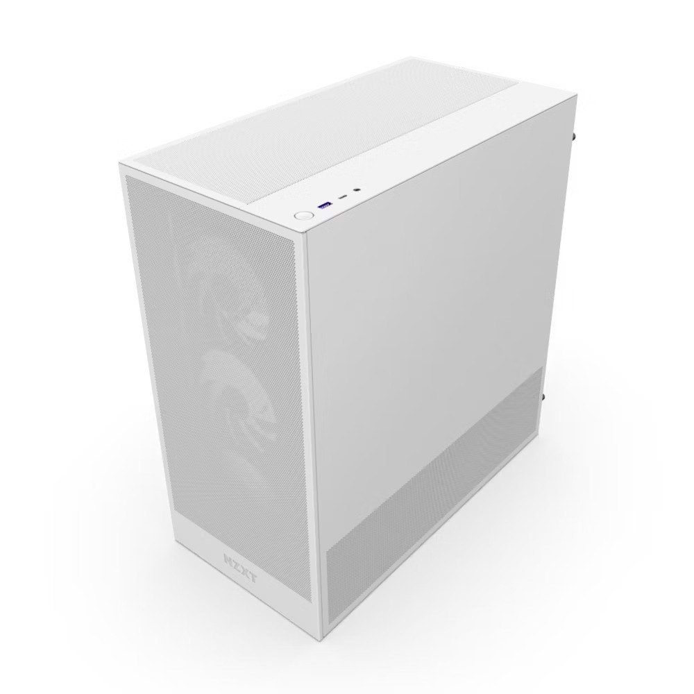 KASA NZXT H5 Flow(2024) White RGB Tempered Glass USB 3.2 Atx Mid Tower