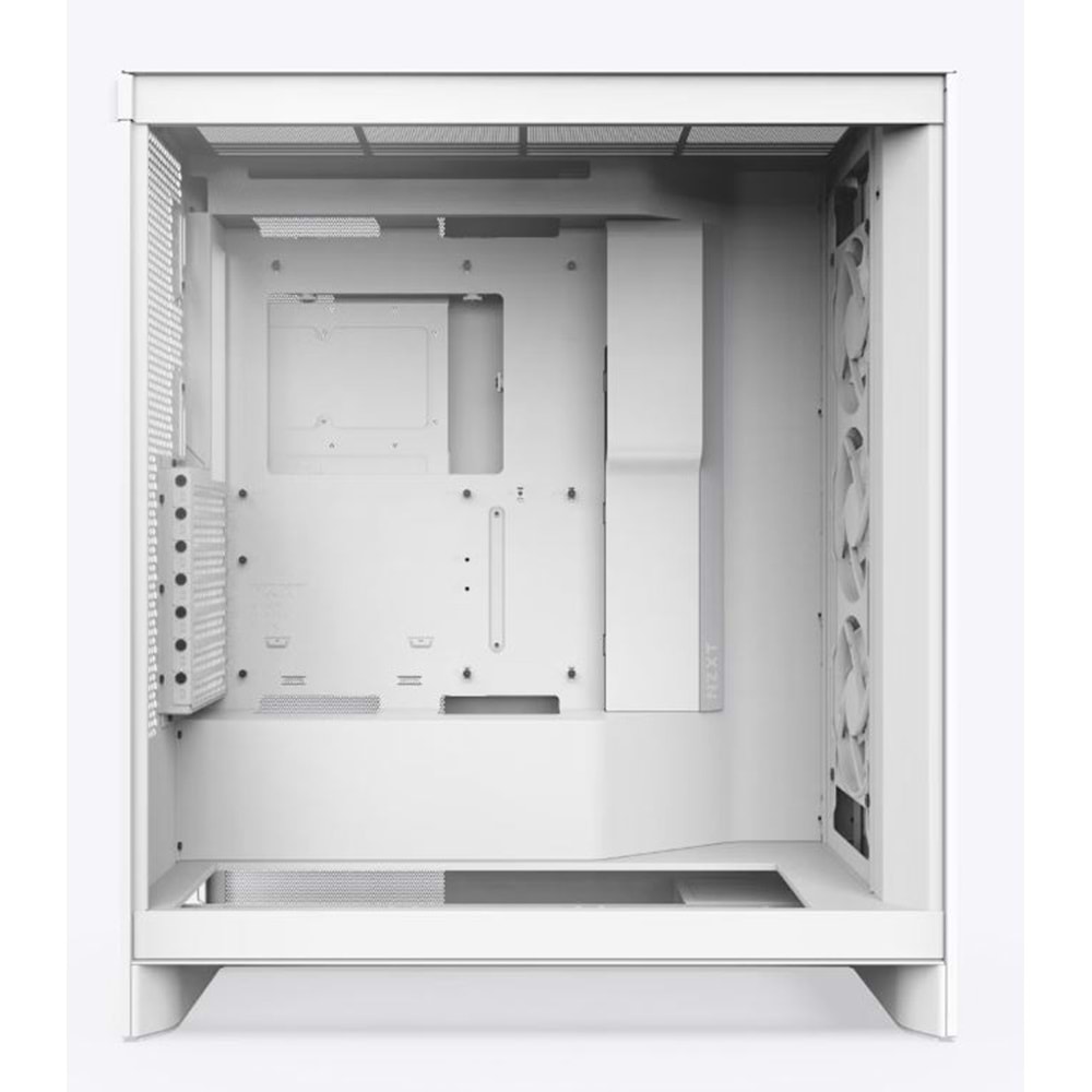 Kasa Nzxt H7 Flow(2024) White RGB Tempered Glass USB 3.2 Atx Mid Tower