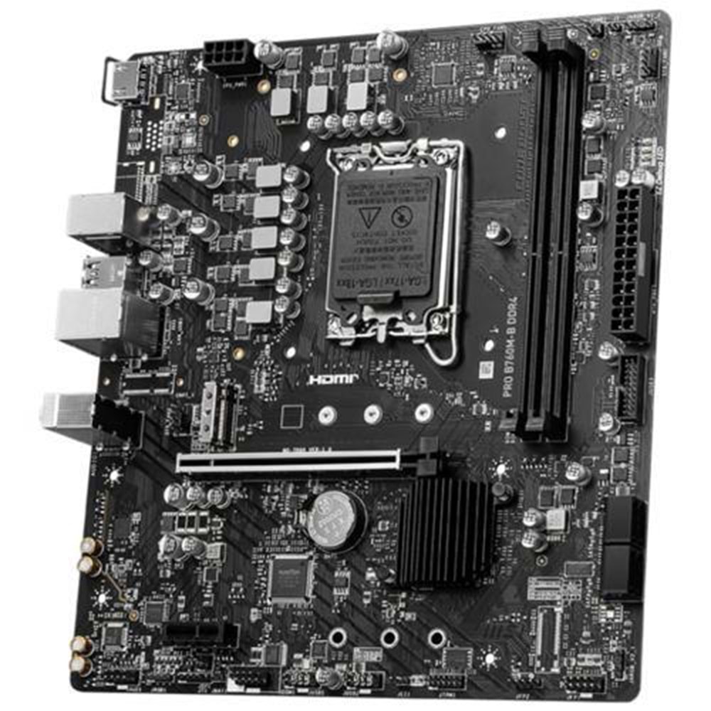 ANAKART MSI PRO B760M-B DDR4 S+V+GL 1700p