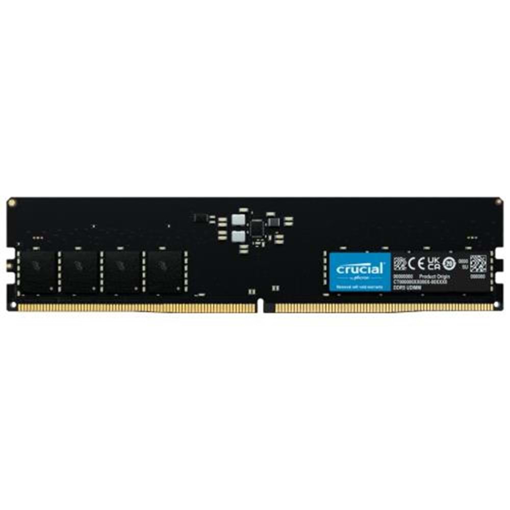 Bellek Crucial 64GB 5600MHz DDR5 CT64G56C46U5