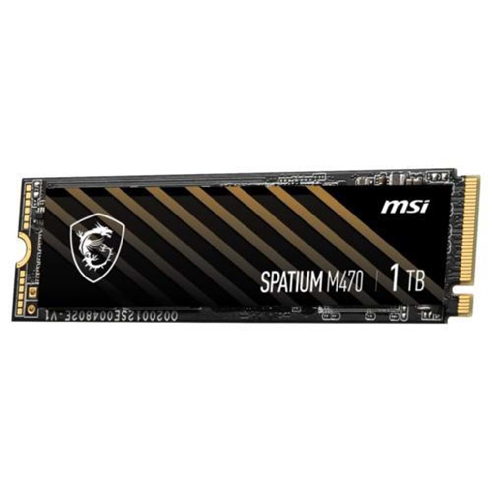 Ssd Msi 1TB Sparium M470 Nvme M.2 R:6000 W:4500, PCIe 4.0