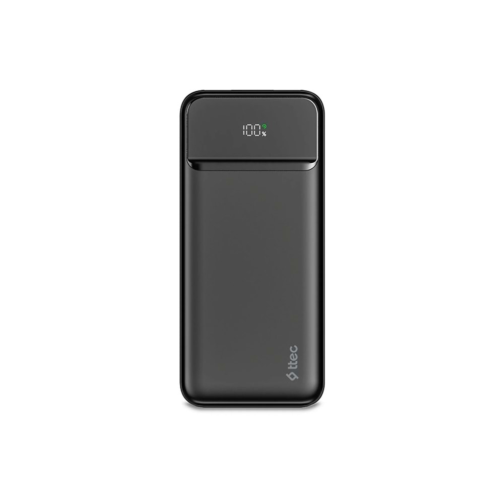 TTEC 2BB233S ReCharger LCD 10.000 mAh PD 20W Siyah