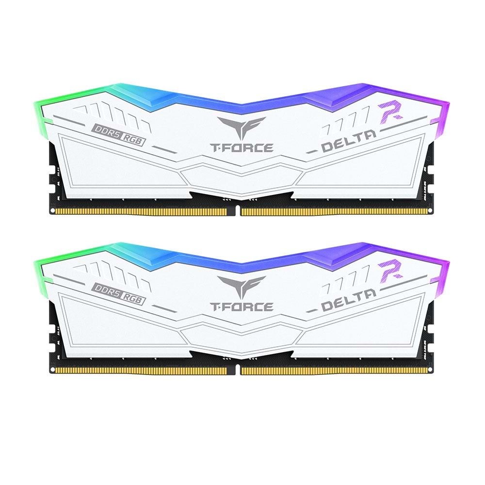 Team T-Force DELTA RGB White 32GB(2x16GB) 7200Mhz DDR5 CL34