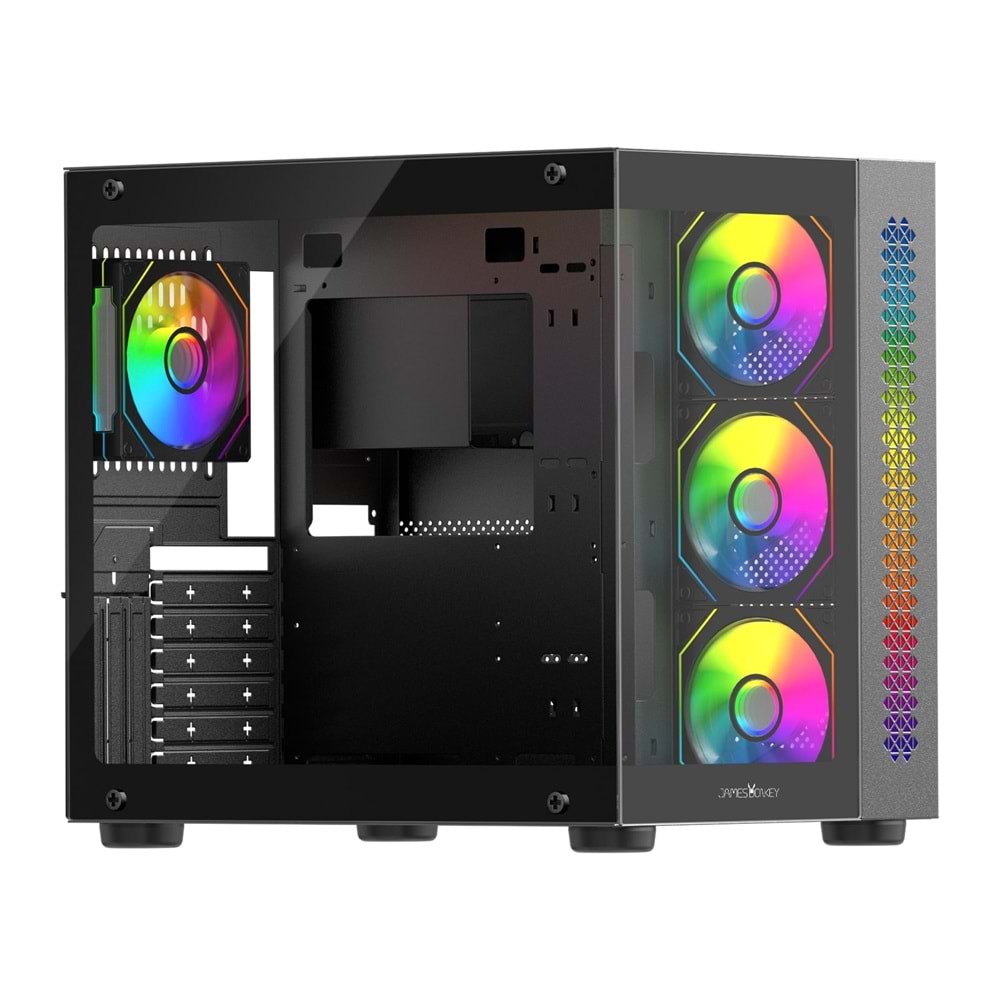 Kasa James Donkey Stark S800 4xARGB Temperli Cam 750W 80+ Bronze ATX S