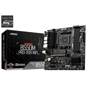 Anakart Msi B550M Pro-Vdh Wifi Ddr4 Am4