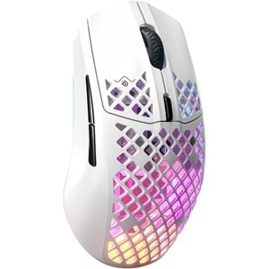 MOUSE STEELSERIES Aerox 3 Wireless SSM62608 SNOW 18000 CPI 6 Tuş RGB