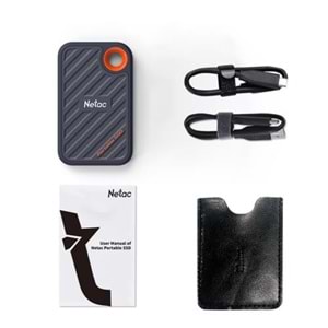 Netac ZX20 1TB NT01ZX20-001T-32BL 2000MB/1800MB/s USB 3.2 , Type-C