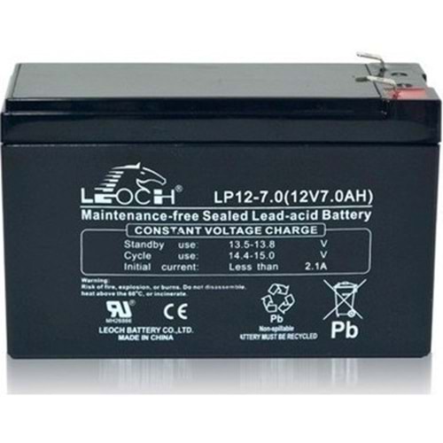 Akü Leoch 12V 7A