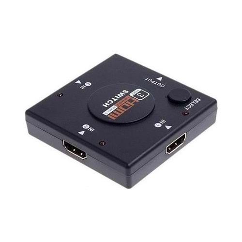 AKSESUAR HDMI SWITCH 3 GİRİŞ 1 ÇIKIŞ FULL HD