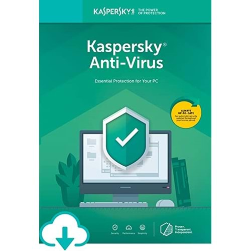 ANTIVIRUS KASPERSKY 1 YIL 4 PC