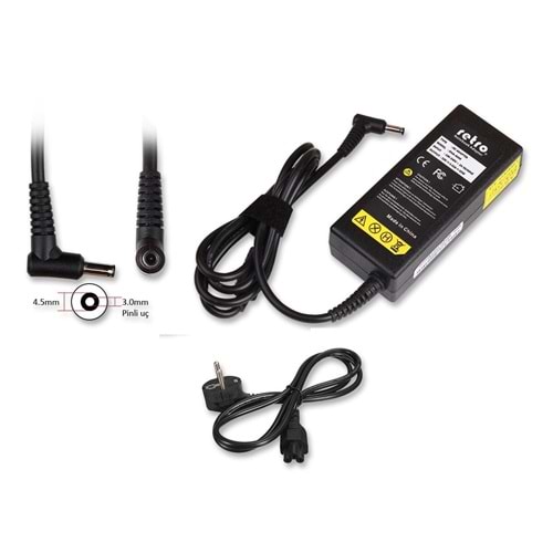 ADAPTOR DCA-AS08 19V 6.32A 120W ORTASI PINLI 4.5mm\3.0mm