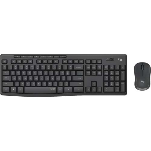 KABLOSUZ KLAVYEMOUSE LOGITECH MK295 920-009804 SİYAH TR LAYOUT