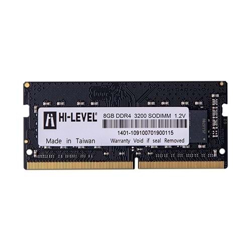 Bellek Hi-Level 8Gb Hlv-Sopc25600D4/8G 3200Mhz Ddr4 Notebook