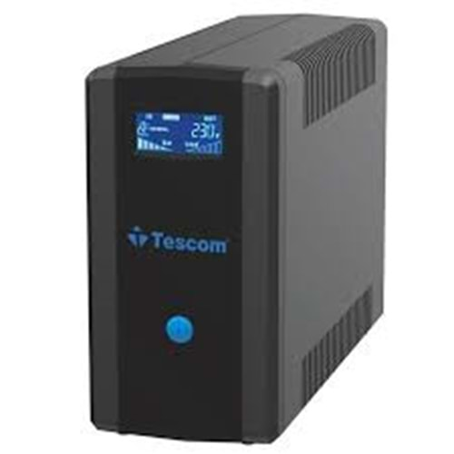 UPS TESCOM LEO+ 1200VA LCD (2x7AH) 5-10dk