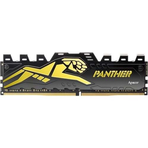 Bellek Apacer Panther Black-Gold 8Gb 3200Mhz Cl16 Ddr4