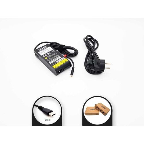 ADAPTOR DCA-AC218 ACER ASUS LENOVO DELL UYUMLU TYPE-C 90-95W
