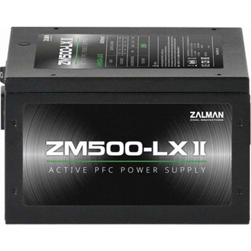 POWER SUPPLY ZALMAN ZM500-LXII 500W 80+