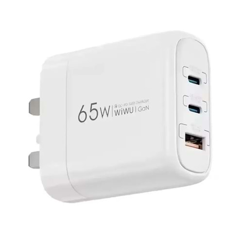 ADAPTÖR WIWU WI-U024 65W FAST CHARGER