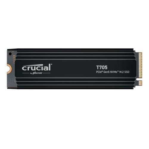 SSD CRUCIAL T705 1TB m.2 NVMe GEN5 CT1000T705SSD5 11700-9500Mb/s