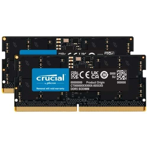 BELLEK CRUCIAL 32GB (2x16GB) DDR5-5600Mhz CT2K16G56C46S5