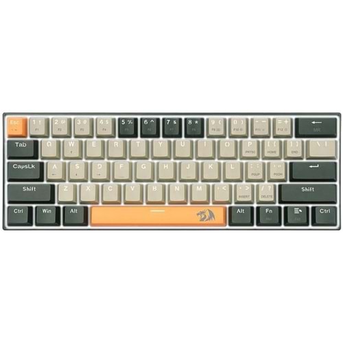 REDRAGON LAKSHMI K606-OG&GY&BK RED SWITCH US LAYOUT