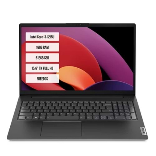 Notebook Lenovo V15 G3 82TT00A4TX i3-1215U 16GB 512GB SSD 15.6