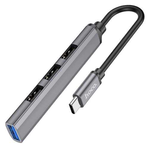 Adaptör Hoco HB26 Type C - USB3.0 + USB2.0x3 Çoklayıcı
