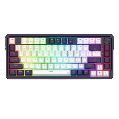 Redragon Ucal Pro K673WB-RGB-PRO Siyah Kablosuz Tr Layout