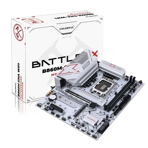 Anakart Colorful Battle-AX B860M-Gha Wifi V20 DDR5 7600MHz mATX