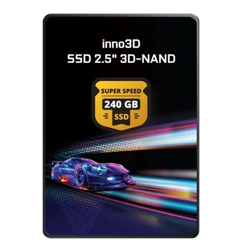 Ssd Inno3D 240Gb 3D-Nand 520/460Mb/s Sata
