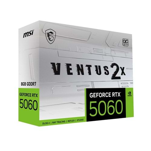 Ekran Kartı Msi Geforce Rtx5060 8G Ventus 2X Oc White Gddr7 128Bdx12