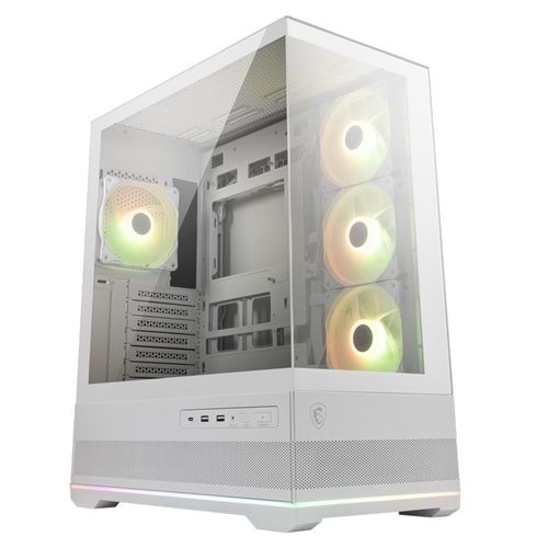 Kasa Msi Mag Pano 110R Pz White 4x120Mm Argb Atx