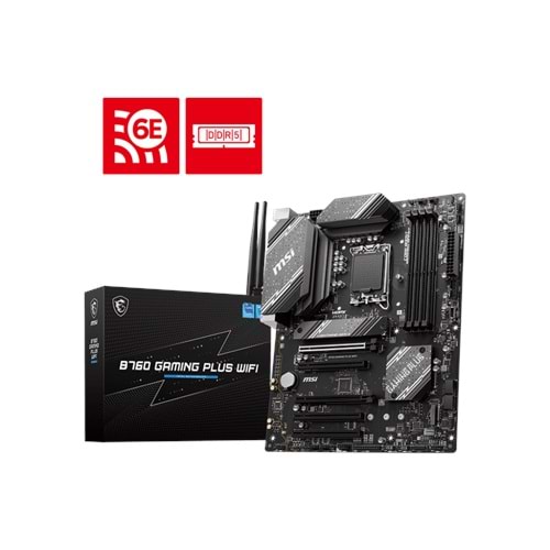 Anakart Msi Pro B760 Gaming Plus Wifi Ddr4 1700p