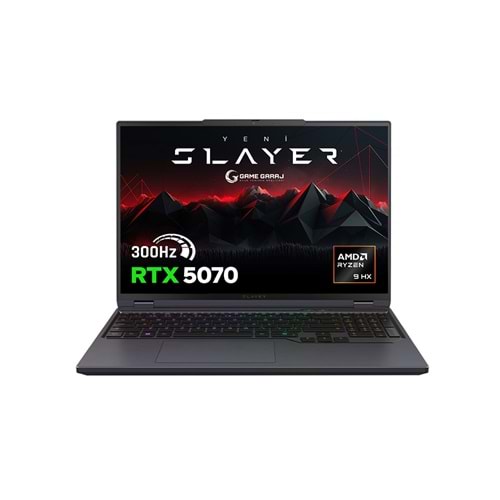 GameGaraj Slayer R9T-5070C1 R9-8945HX 32GB DDR5 1TB Ssd RTX5070 16