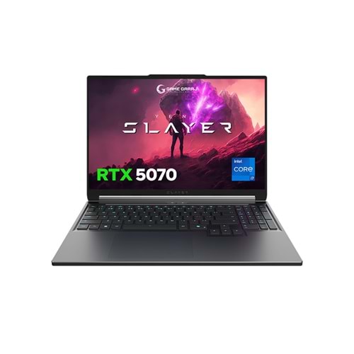 GameGaraj Slayer X7T-5070 C2 I7-14650HX 32GB Ram 1TB Ssd RTX5070 16