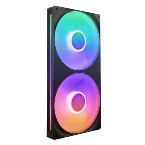 Nzxt F280 RGB Core Fan Single Frame Black