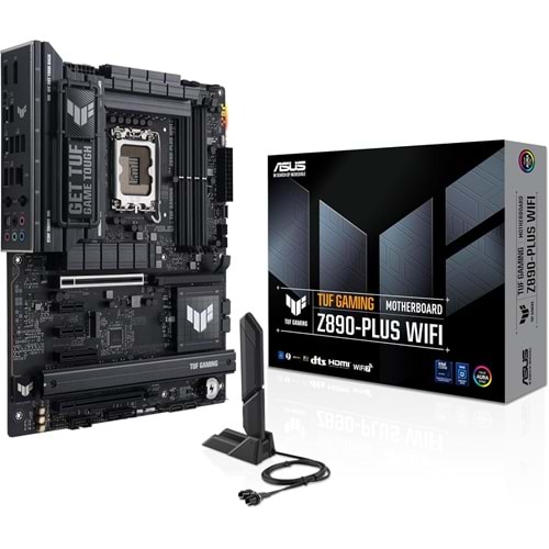 Asus Tuf Gaming Z890-Plus WiFi DDR5 4xM2 USB3.2 RGB LAN ATX LGA1851