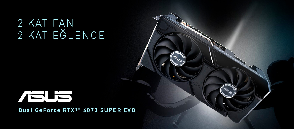 ASUS DUAL-RTX4070S-12G-EVO SUPER OC 12GB