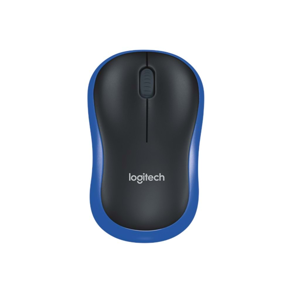 KABLOSUZ MOUSE LOGITECH M185 NANO MAVI